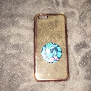 phone case with pop socket